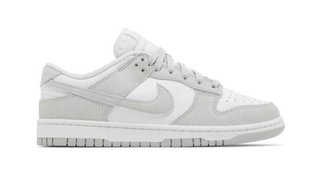 Nike Dunk Low Light Silver Corduroy