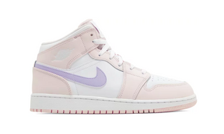 AJ1 Mid Pink Wash