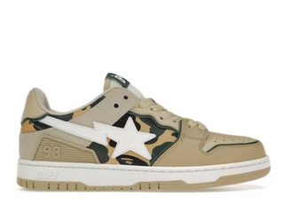 A Bathing Ape Sk8 Sta Beige Camo