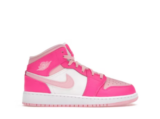 AJ1 Mid Fierce Pink