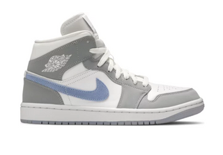 AJ1 Mid Wolf Grey Aluminum