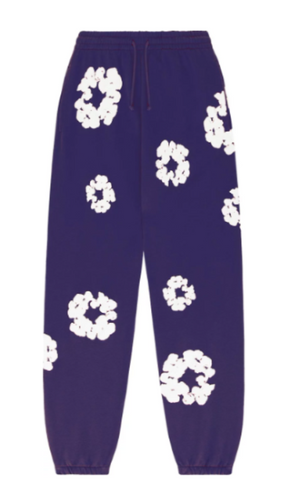 Denim Tears Cotton Wreath Sweatpants Purple