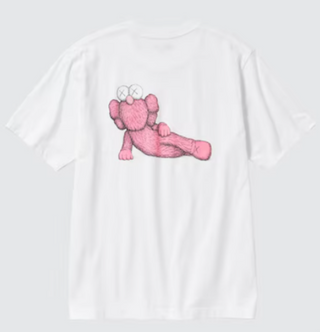 Kaws x Uniqlo UT Short Sleeve Graphic Tee White