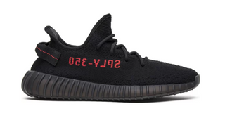 Yeezy 350 Black Red