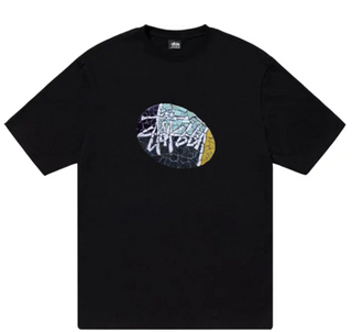 Stussy Mosiac Tee Black