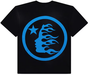 Hellstar Classic Regular Print Tee Black/Blue