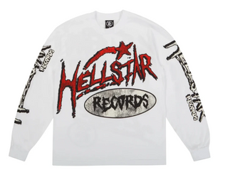 Hellstar Records L/S Tee White