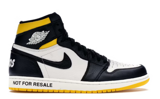 AJ1 High "Not For Resale" Varsity Maize