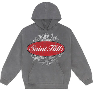 Saint Hills Heavens Gates Hoodie Vintage Black